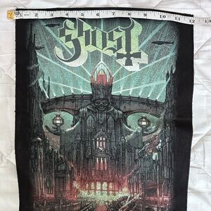 Ghost Band Tapestry with Gothic Design